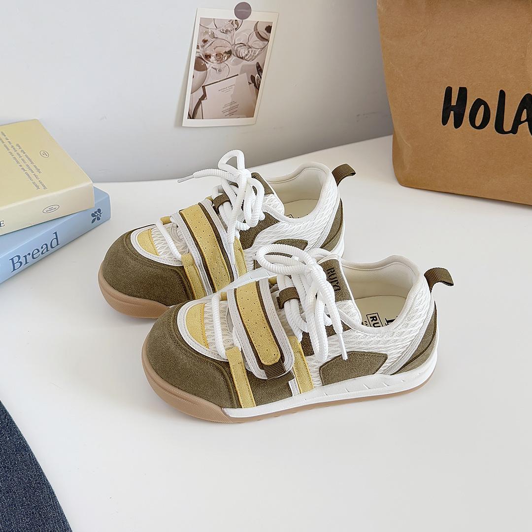 

Ugly cute German training shoes women s 2025 summer new thin breathable versatile mesh Forrest Gump shoes casual hollow sports shoes 35