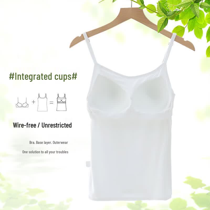Langsha Women's Built-in Bra Camisole