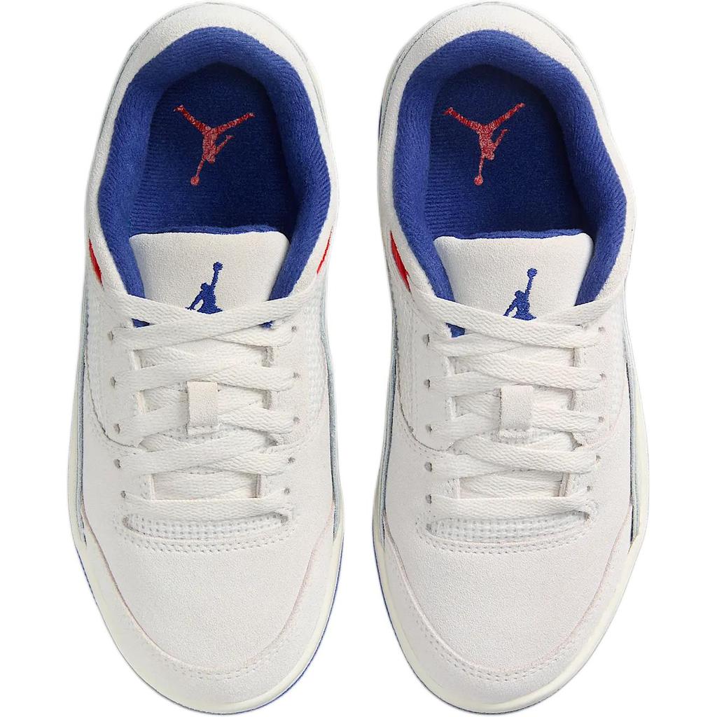 New Jordan FLIGHT COURT Anti Slip Wear Resistant Low Top Children's Basketball Shoes Beige HF3333-005