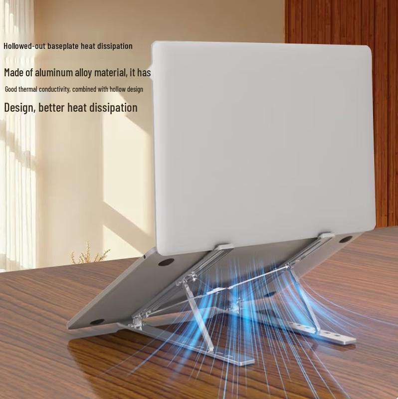 Green Efficiency Adjustable Foldable Laptop Stand