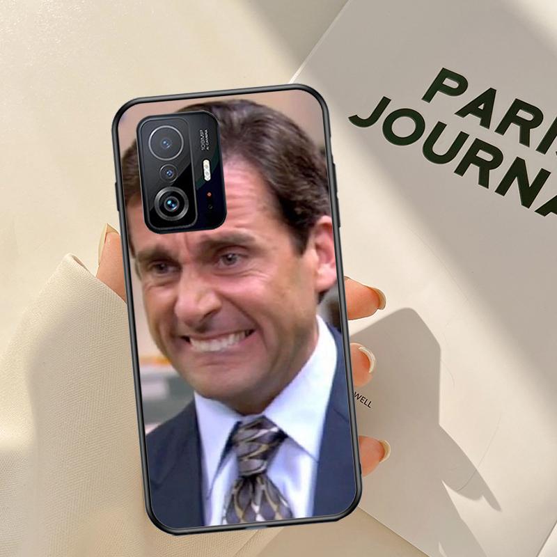 The Office Michael Scott Fundas For POCO F3 F4 X4 GT POCO X3 X5 F5 Pro Case For Xiaomi 13 12 Lite 12T 11T Pro Cover