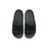 Nike NFL x OffCourt Slide Philadelphia Eagles 2022 Men Sneakers Black Sport-Teal White DD0523-001