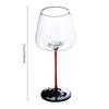550ml Black Red Wine Glasses Home Nordic Creative Light Luxury Red Wine Champagne Glass Crystal Glass Cup Kitchen Bar Drinkware