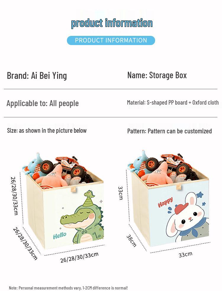 Large Foldable & Washable Drawer-Type Storage Box for Clothes and Toys - Customized and Thickened for Home Use