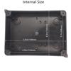 Project Box IP65 Waterproof Dustproof Junction Boxes ABS Plastic DIY Electronic Case, Indoor & Outdoor Electrical Box Power Cord Enclosure Black