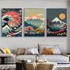 Perfect Japanese Nature Landscape Wall Art Canvas Painting Modern Wall Art Prints And Posters For Living Room Cuadros Decor