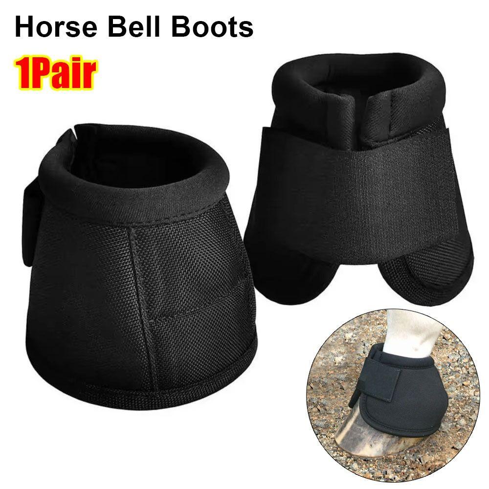 1Pair Quick Drying Equine Hoof Boot Comfort Feet Guards Equestrian Accessories Equipment