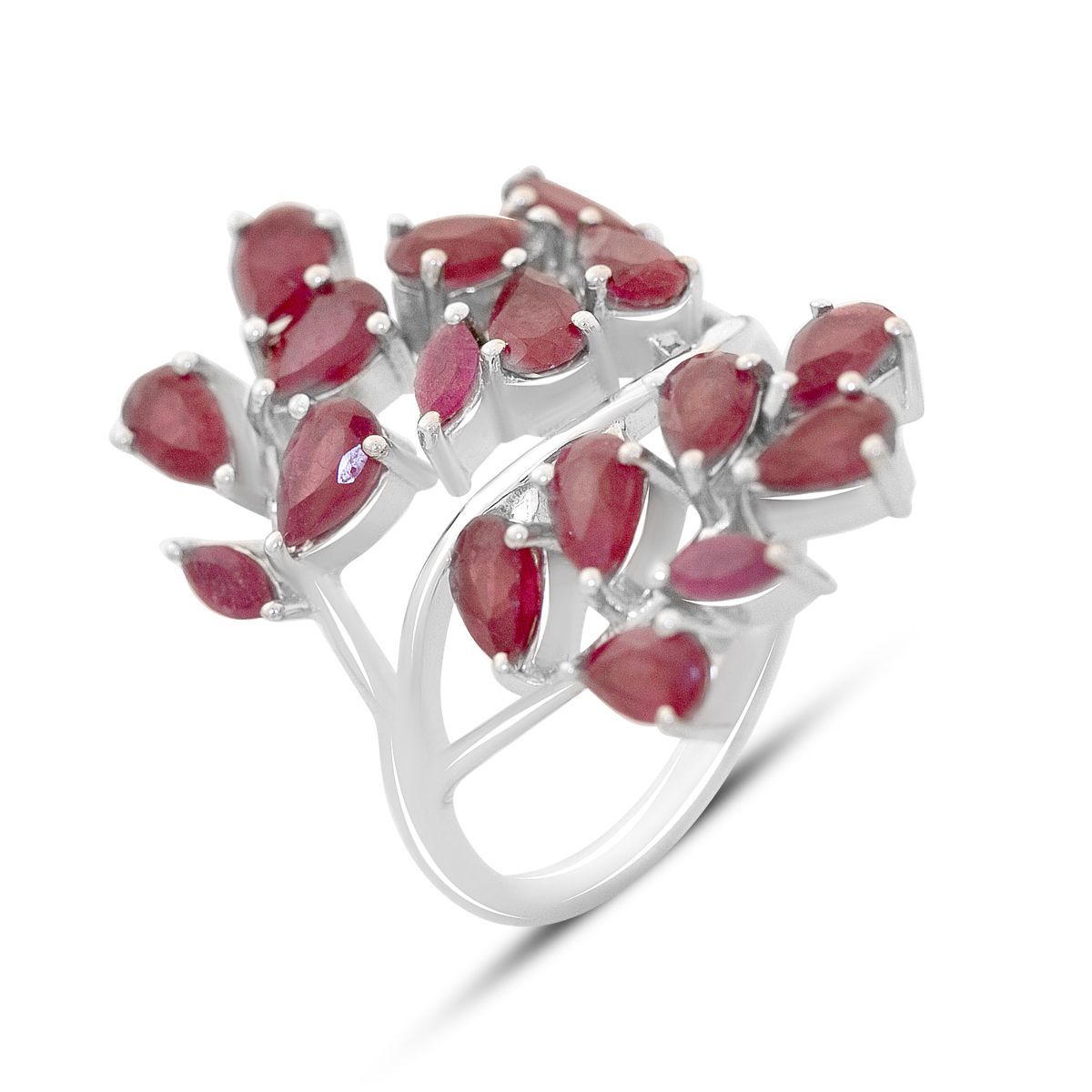 

Серебряное кольцо с натуральным рубином 5.125ct, вес изделия 6,34 гр (2165477) 18 rubine червоний колір