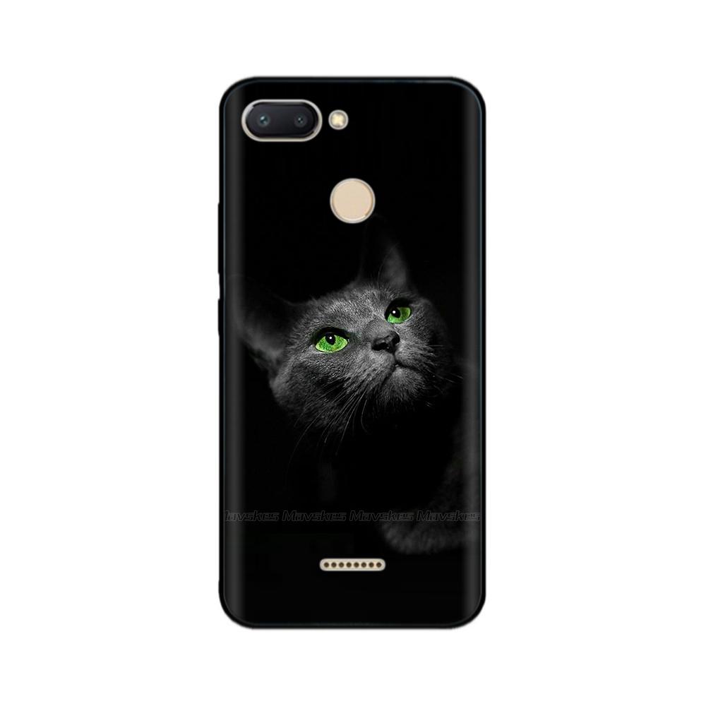 Silicone Case For Xiaomi Redmi 6A Case Cute Soft TPU Phone Case For Xiaomi Redmi 6 Redmi 6A Redmi6A a6 redmi6 Funda Cover Coque