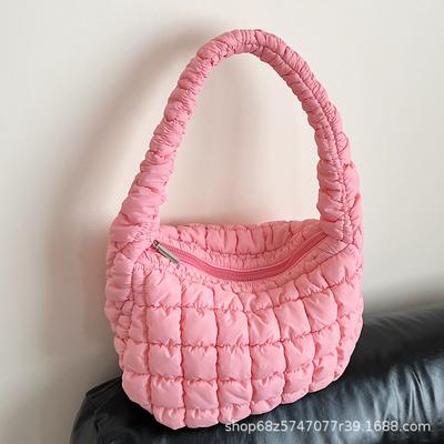 Foreign Style Cloth Bag, Fashionable and Simple Japan and Korea 2025 New Trendy Messenger Bag Temperament Underarm Women's Bag Niche Hand Bag