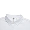 Fila Simple Solid Color Fashion Moisture Wicking Polo Shirt Women Tops White F11W621102FWT