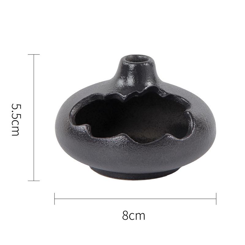 Decoration Shop Plate Ceramic Kitchen Household Tableware Japanese Sashimi Sushi Small Can Egg Bottle Dry Ice Cup Creative Plate