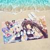 Beautiful Girl Anime N-Nekopara Towel Towels For Beaches Yoga Studios Gyms Hot Springs Swimming Pools And Picnics