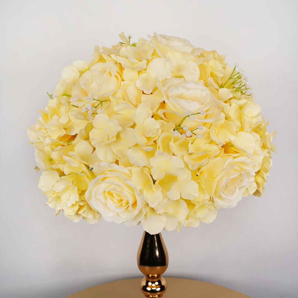 Artificial Wedding Flower Ball Table Flores Arificiales Decoracion Flower Rose Valentine's Day Stage Party Banquet Decoration