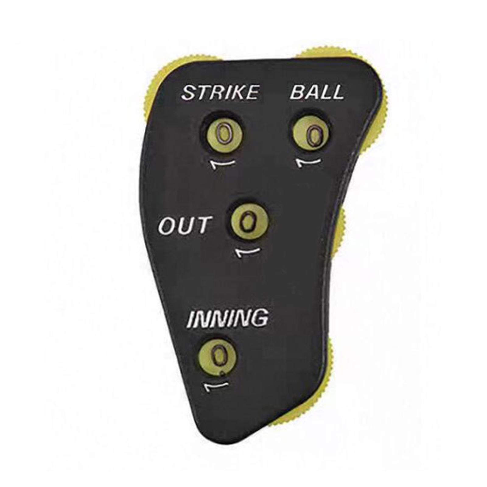 

Handheld Baseball Softball Game Counter Portable Baseball Counter Clickers 4 Wheel Baseball Umpire Clickers Enduring