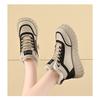 Winter Women's Shoes with Plush High Top Shoes,  Height Increasing, Thickened, Warm Cotton Shoes, Short Boots, Board Shoes, Women's Shoes