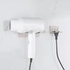 Hair Dryer Holder Wall Mounted Bathroom Hair Straightener Storage Holder Hair Tool Organizer Adhesive Toilet Blower Holder