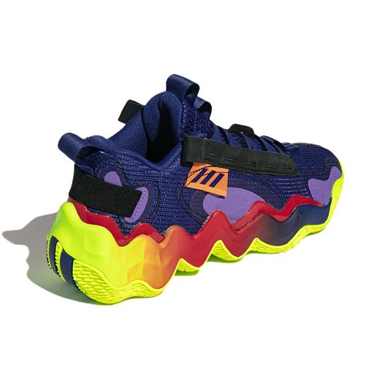 Adidas Exhibit B Round Toe Comfortable Shock Absorption Non-Slip Wear-Resistant Supportive Low-Top Basketball Shoes Unisex Basketball Shoes GZ9548