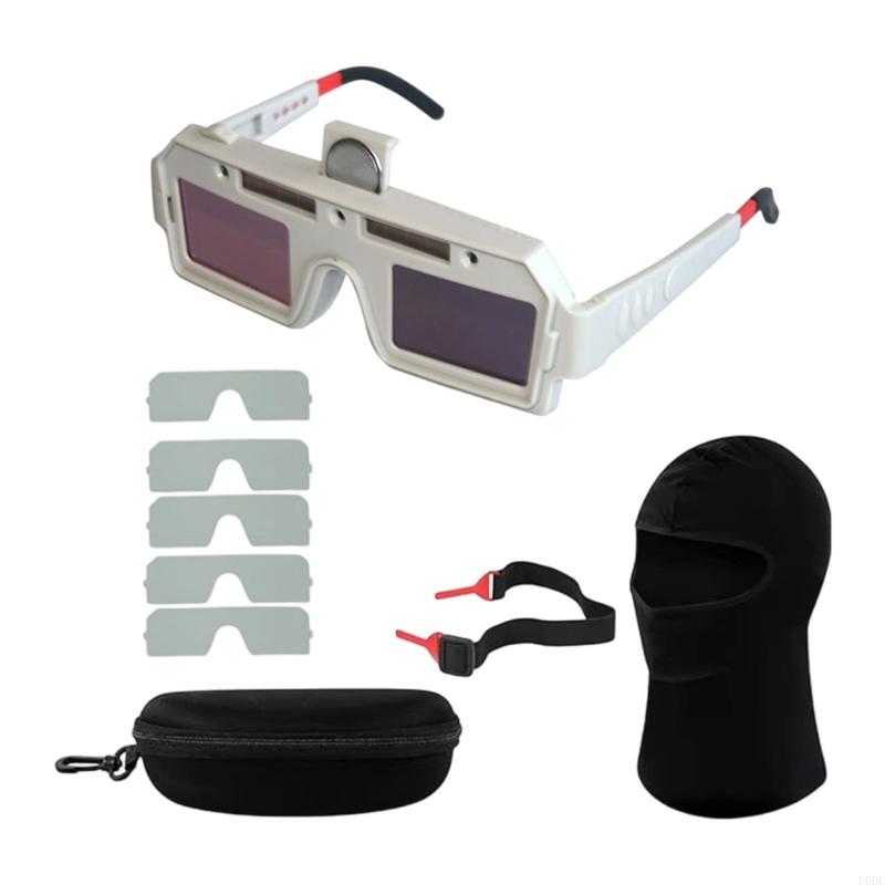   Automatic Dimming Welding Safety Goggles Anti Safety Welding Glasses Ergonomic