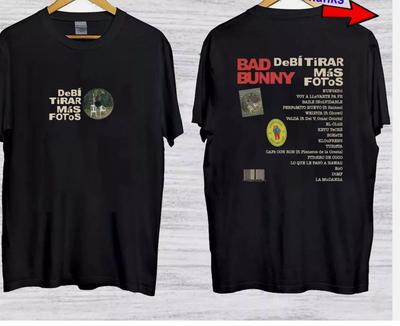 NEW Bad Bunny Debi Tirar Más Fotos Shirt