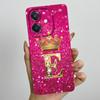 For Oppo A60 5G Case Silicon Crown Letter Shockproof Coque For OPPO A3 5G CPH2683 Cover For OPPO A3X A 3X A40 A40m 4G Phone Case