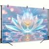 2D Magical Lotus Flower Backdrop for Home & Studio Photography
