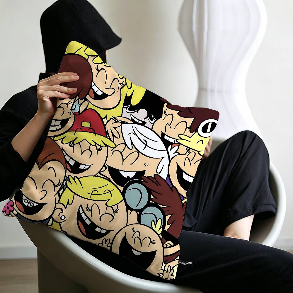 T-The Loud House pillow cover sofa cushion cover home room decoration children gift
