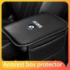 Car Hand Guard Storage Multifunctional Leather Center Console Cover Interior Accessories For BMW F20 E36 E92 E87 E30 E46 E91 F31