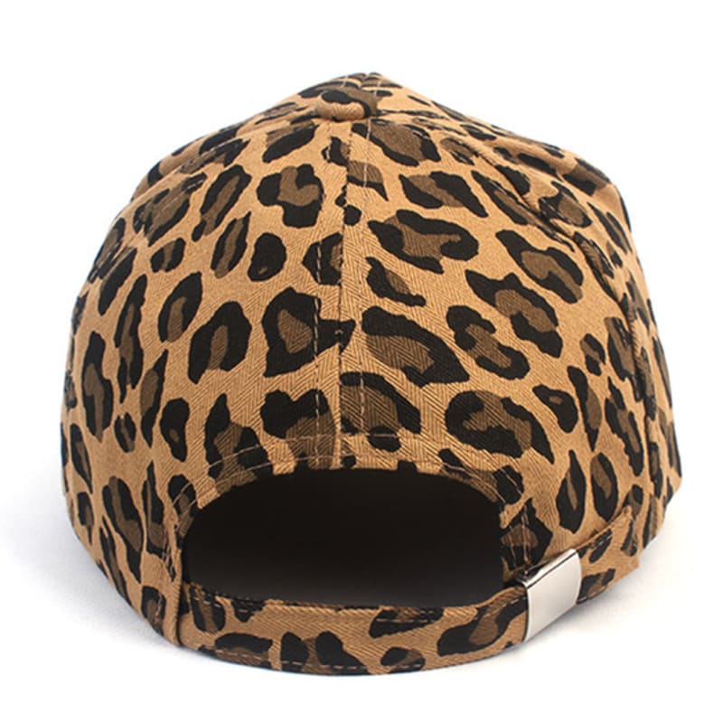 Universal chemistry Leopard Bubble Beige Ballcap Leopard print ball Cap