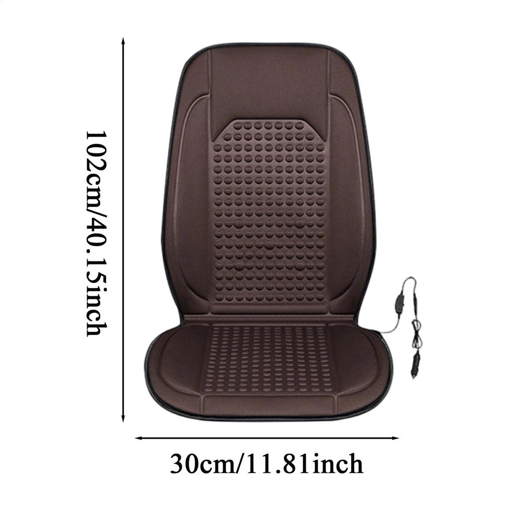 Car Seat Heater Non-Slip Overheat Protection Full Back Fast Heating Seat Warmer For Car For Truck SUV RV Sedan Automotive Van