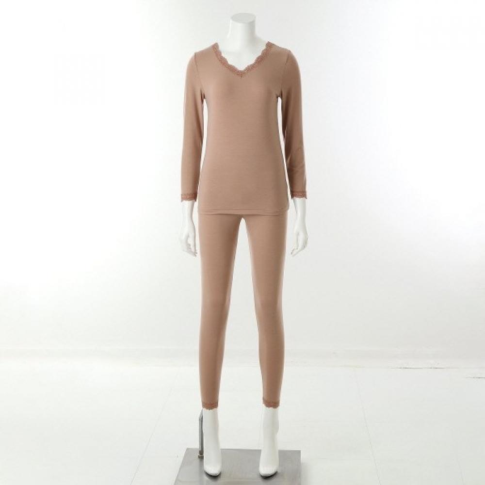VenuS Lightweight Soft Modal Poly Women S Underwear Set vlgq036S OPERA BROWN/85