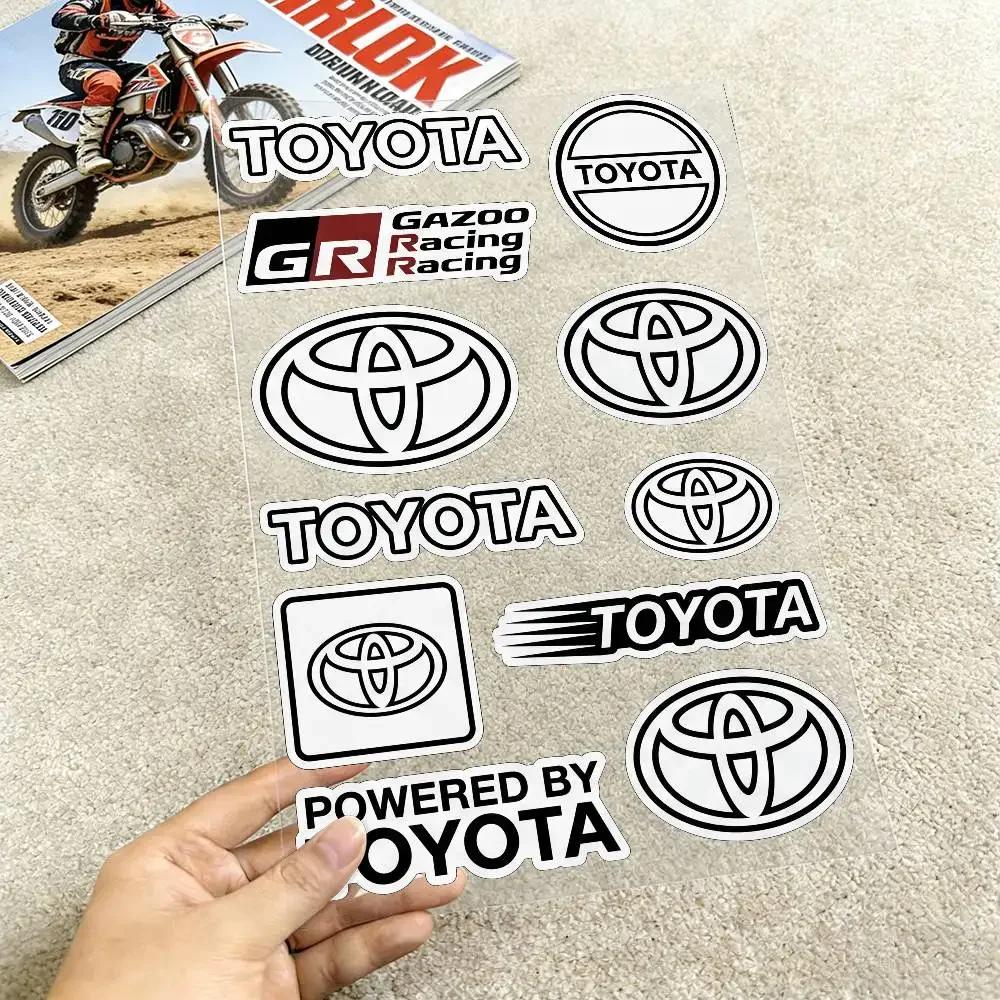 FOR TOYOTA TRO Waterproof Reflective Scratch Cover Sticker Universal Decor Decal For Car Motorcycle Helmet Refrigerator