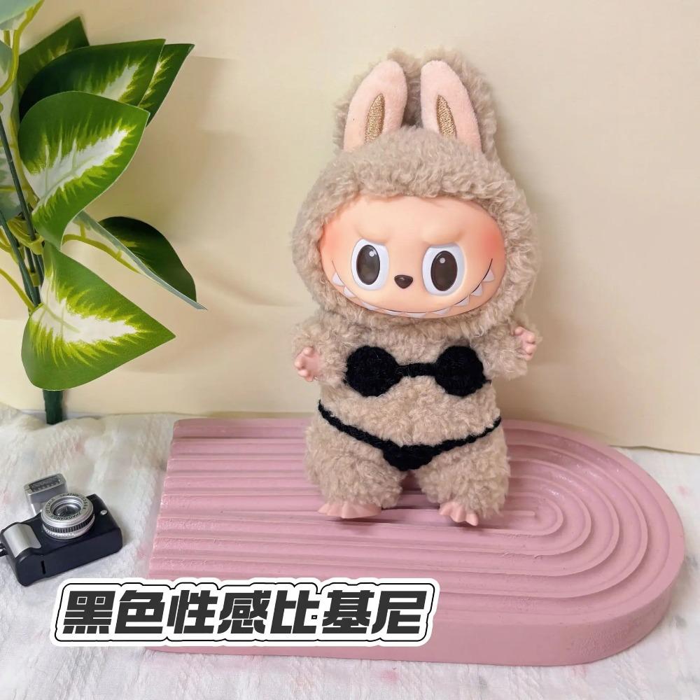 

Наряд мини-одежды для куклы Labubu 3.0 Big into Energy Series Купальник для Labubu сексуальный комплект бикини для одежды Labubu