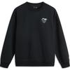 Li-Ning Li Ning Sports Fashion Collection Brand Logo Anti Static Fleece Lined Thermal Versatile Casual Loose Fit Crew Neck Unisex AWDU981-1
