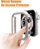 Hülle Für Apple Watch Case 6 se 5 3 44mm 40mm 42mm 38mm Zubehör PC Displayschutz Stoßfänger iWatch Serie 7 8 41mm 45mm Hülle
