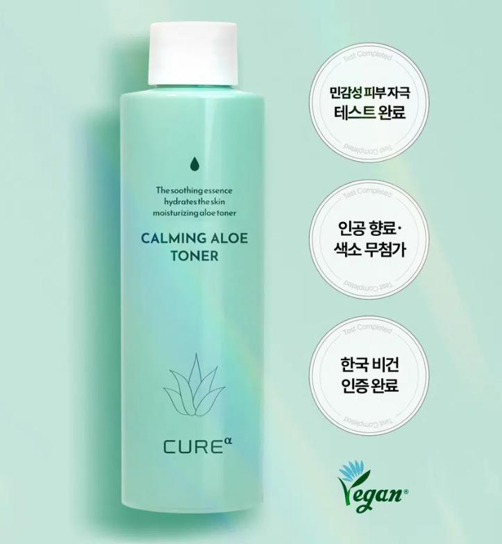 Kim Jeong Moon Aloe Cure Alpha Calming Aloe Toner 200 Ml — Soothing & Hydrating Toner