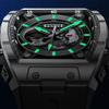 Bugatti Watch Men'S Fashion Wine Barrel Shape Hollow Business Waterproof Luminous Automatic Mechanical Watch