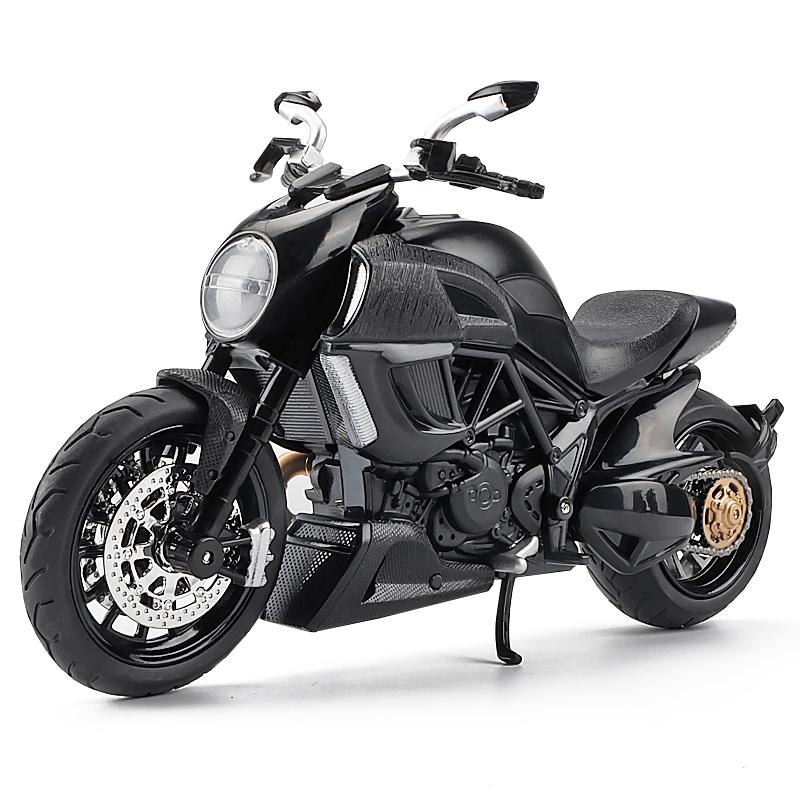 

1/12 Ducati Diavel Carbon Красный Литые Металлические Машинки Коллекционные Хобби Модель Мотоцикла Игрушки Подарок на День Рождения для Детей