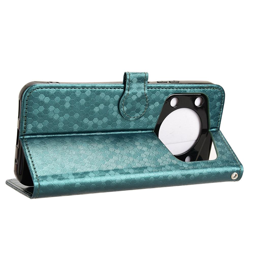 For Cubot A30 Wallet Case Dot Pattern Imprint PU Leather Phone Cover