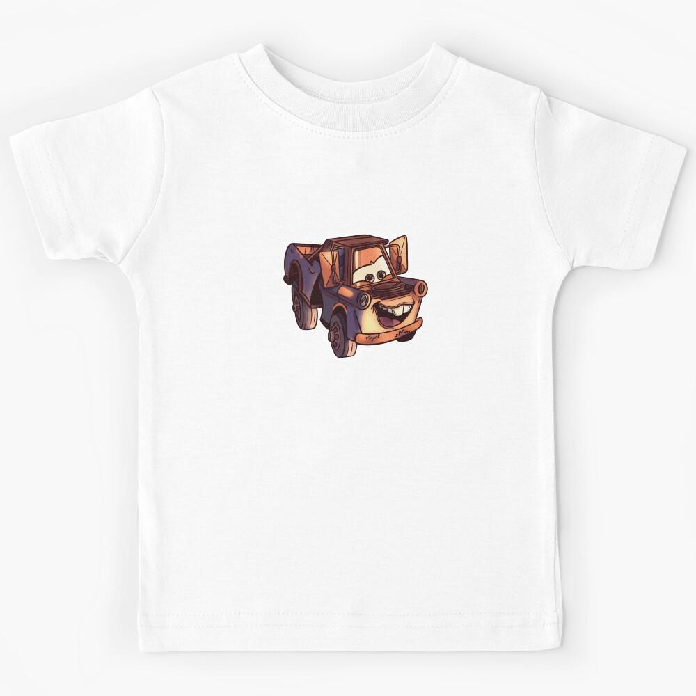 Matte Mcqueen Design Kids T-Shirt 130