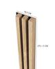 Acoustic Wall Panel Mebano PRO Grandson Oak with Black HDF Backing 4x (18.5x240 Cm)