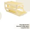 Egg Holder for Fridge 3-tier Automatic Rolling Egg Rack Holder Refrigerator Food Container for Counter Fruit Kitchen Camping