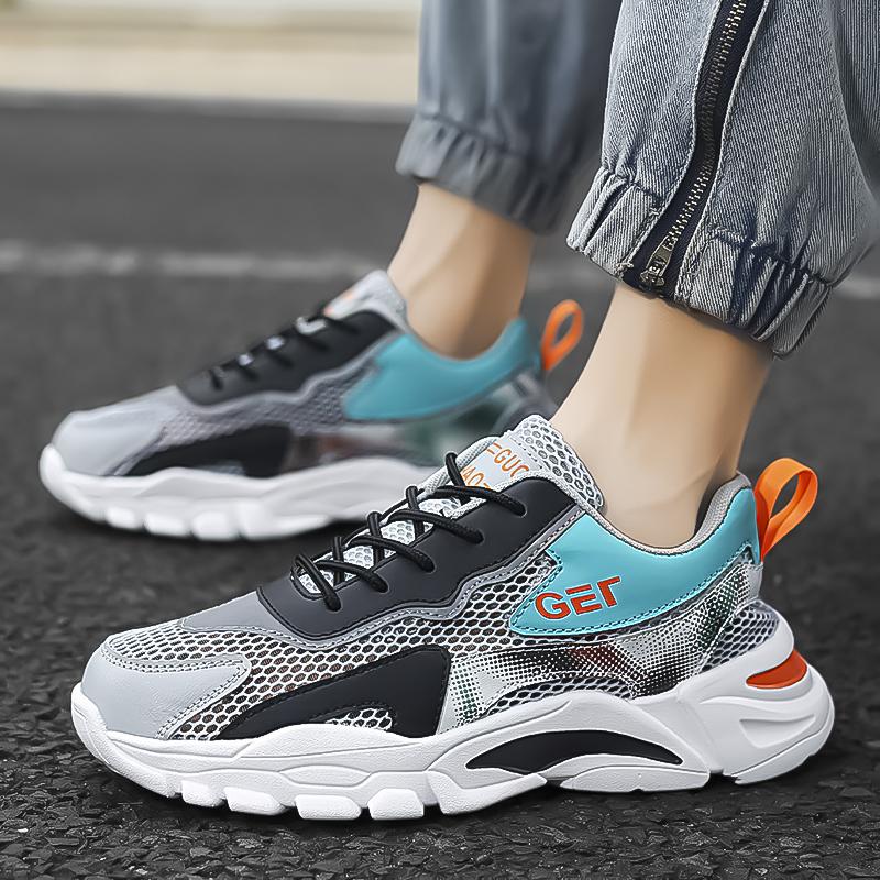 Fashion Running Casual Sneakers Comfortable Men Shoes Breathable Women Vulcanized Shoes Lace Up Platform Shoe High Quality Tenis Masculi