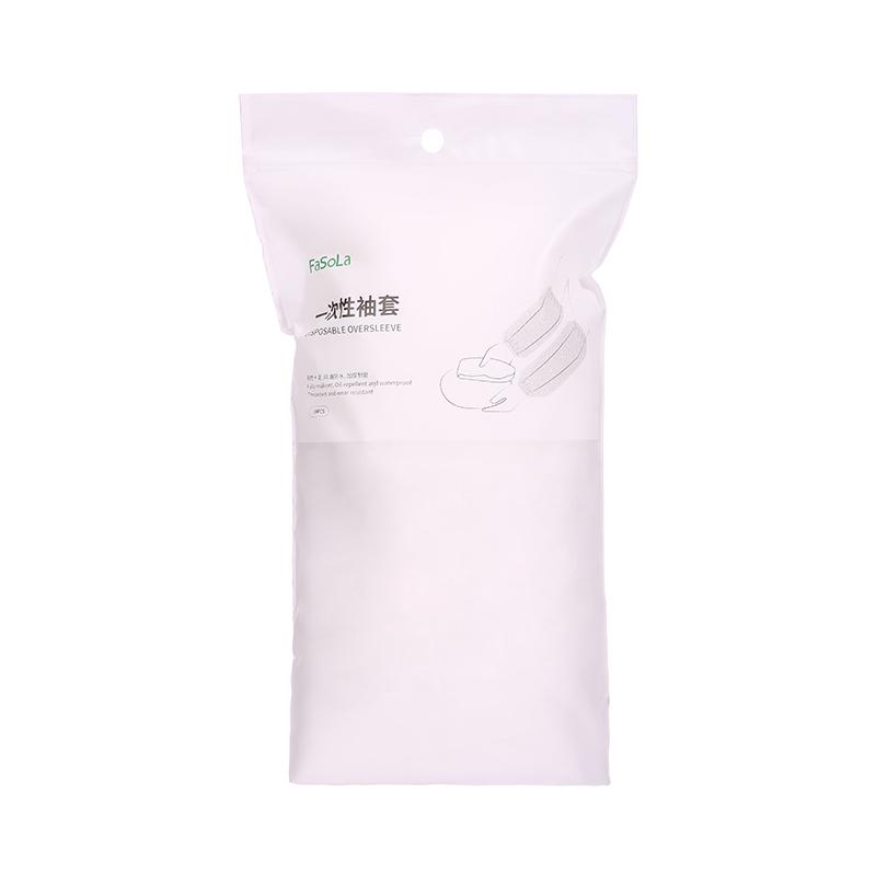 Waterproof Plastic Sve Covers Long Kitchen Men's Fasola Disposable Dirt Resistant Oil Proof Transparent Slip on Cleanlin