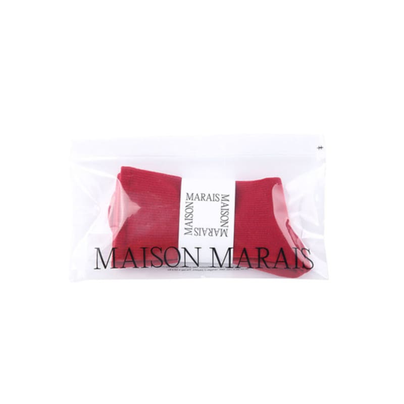 MAISONMARAIS MM All Day Socken, Rot