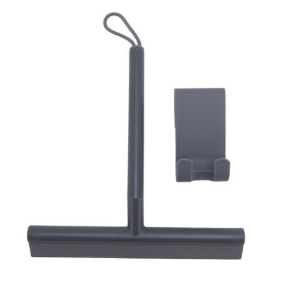 Shower Squeegee TPE PP Soft Head Glass Door Mirror Car Window Squeegee with Hanging Rope and Hook