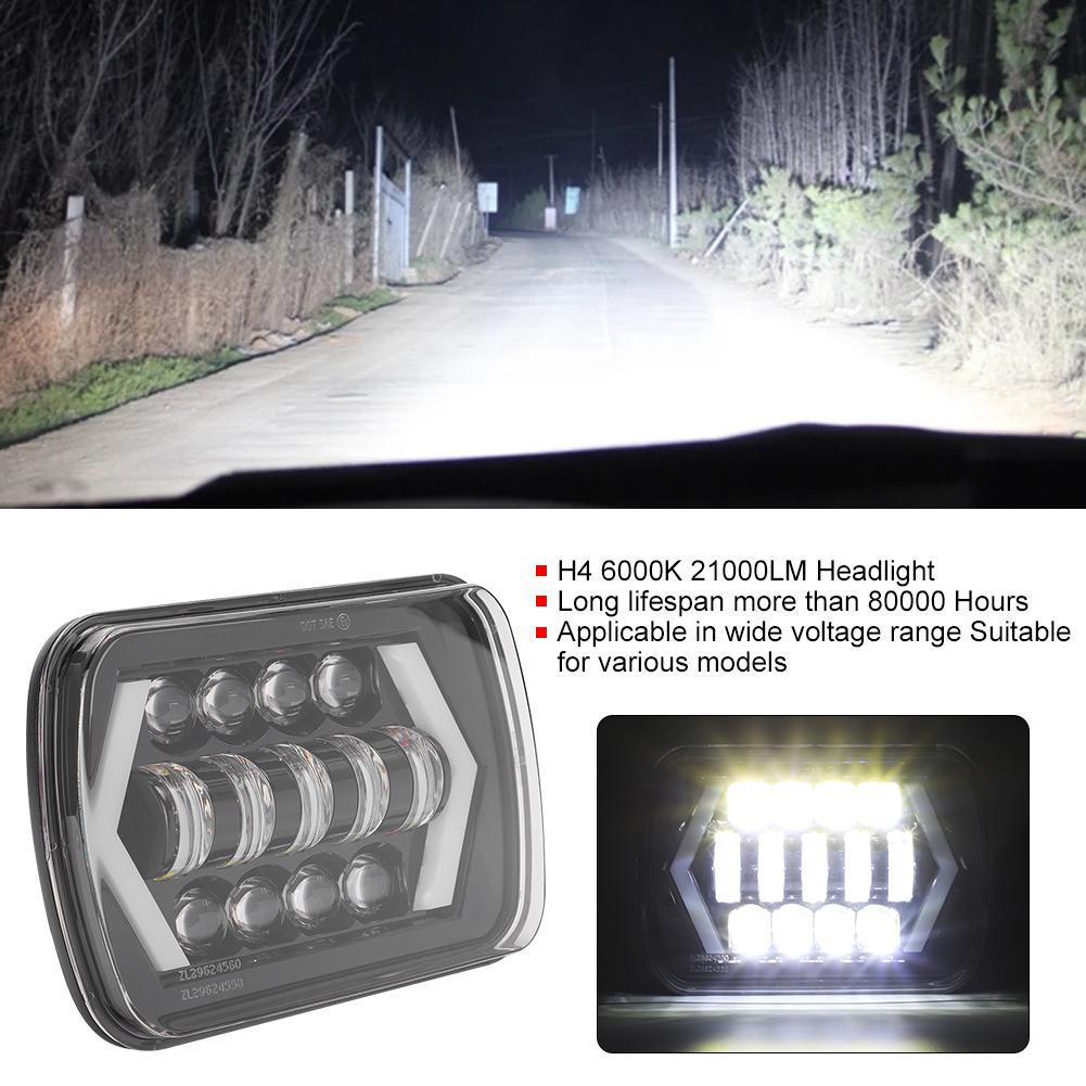 210W 6000K 21000LM H4 LED Headlight IP67 Headlamp Fit for Jeep Cherokee XJ 1224V
