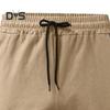 Men Pants with Multi Pockets Drawstring Elastic Waist Wide Leg Loose Cargo Pants Daily Solid Color Sweatpants for Outdoor Hiking Camping