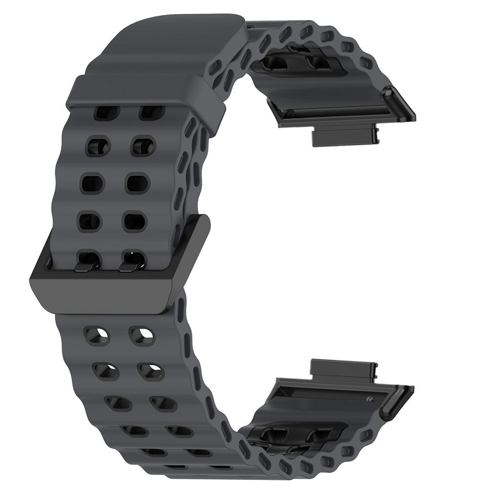 Silicone Wristband For Redmi Watch 5 Strap For Redmi Watch4 Xiaomi Mi Band 8 Pro/9 Pro Two Tone Breathable Correa Sport Bracelet