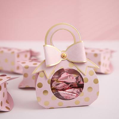 5 Stück Süßigkeitenboxen Zarte Festivalpapier Schöne bedruckte Süßigkeiten Gastgeschenkboxen Partyzubehör